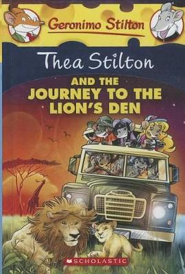 Book cover for Thea Stilton and the Journey to the Lion's Den