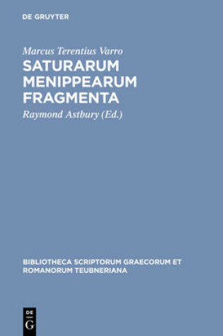 Cover of Saturarum Menippearum Fragmenta