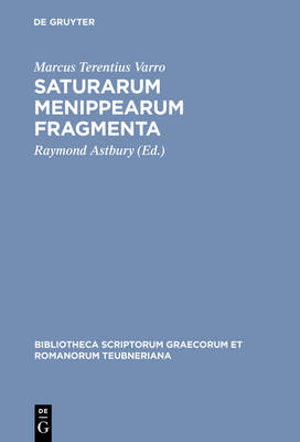 Book cover for Saturarum Menippearum Fragmenta