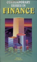 Book cover for Contemporary Issues in Finance