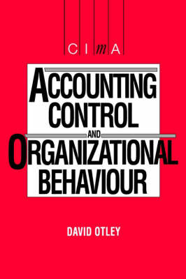 Cover of Accounting Control and Organisational Behaviour