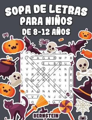 Book cover for Sopa de letras para Niños de 8-12 años