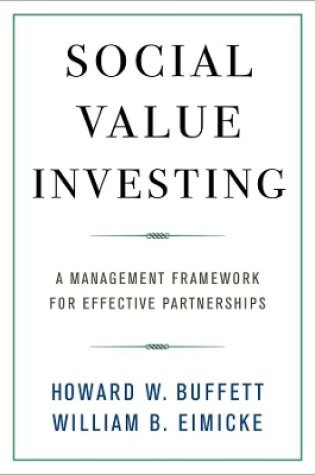 Cover of Social Value Investing