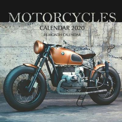 Book cover for Motorcycles Calendar 2020