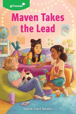 Book cover for Maven Takes the Lead