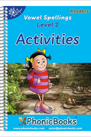 Cover of Dandelion Readers Vowel Spellings Level 2  Workbook