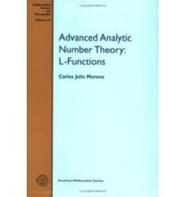 Cover of Advanced Analytic Number Theory: L-functions