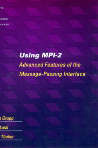 Cover of Using MPI-2