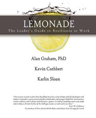 Book cover for Lemonade the Leader's Guide to Resilience at Work