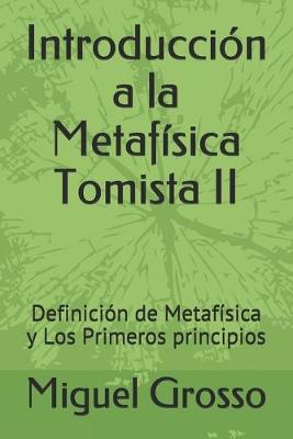 Cover of Introduccion a la Metafisica Tomista II