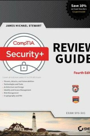 Cover of CompTIA Security+ SY0-501 Review Guide