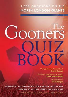 Book cover for The Gooners Quiz Book
