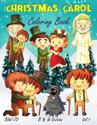 Cover of Christmas Carol Coloring Book