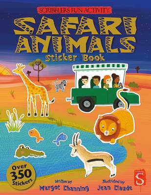 Book cover for Safari Sticker Book