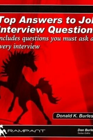 Cover of Top Answers to Job Interview Questions