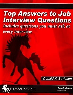 Book cover for Top Answers to Job Interview Questions