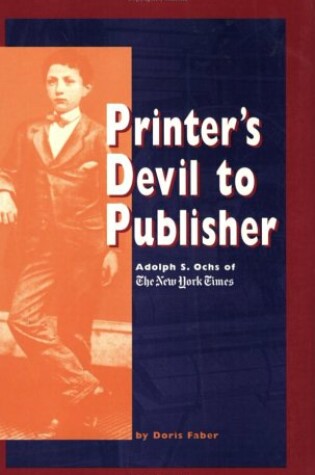 Cover of Printer's Devil to Publisher
