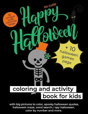 Book cover for Happy Halloween So Cute