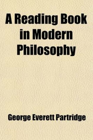 Cover of A Reading Book in Modern Philosophy