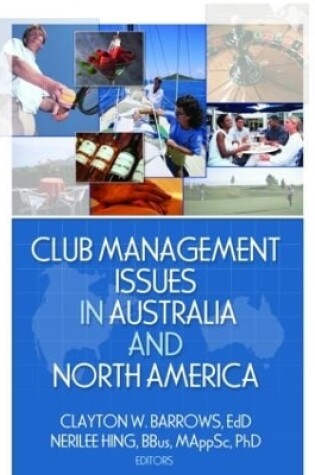 Cover of Club Management Issues in Australia and North America