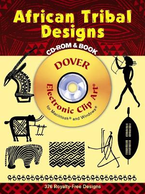 Book cover for African Tribal Designs CD-ROM and Book