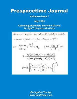 Cover of Prespacetime Journal Volume 6 Issue 7