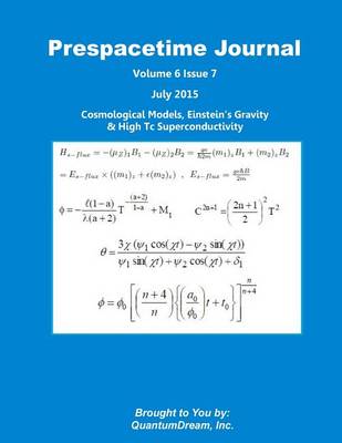 Book cover for Prespacetime Journal Volume 6 Issue 7