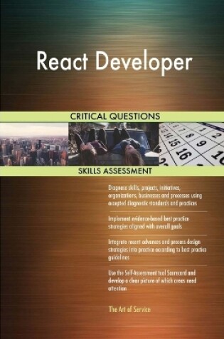 Cover of React Developer Critical Questions Skills Assessment