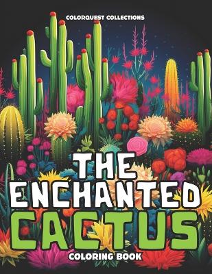 Book cover for The Enchanted Cactus Coloring Book