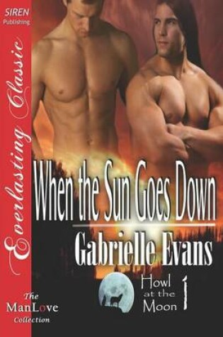 Cover of When the Sun Goes Down [Howl at the Moon 1] (Siren Publishing Everlasting Classic Manlove)