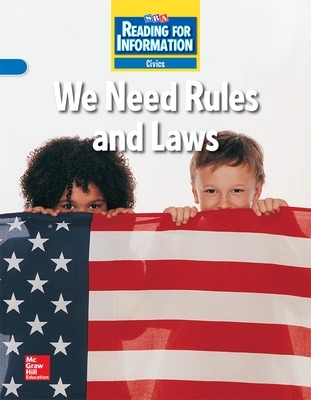 Book cover for Reading for Information, Approaching Student Reader, Civics - We Need Rules and Laws, Grade 2