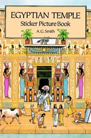 Cover of Egyptian Temple Sticker Picture Book