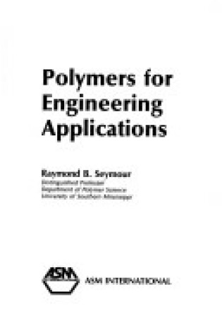 Cover of Polymers for Engineering Applications