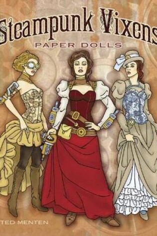 Cover of Steampunk Vixens Paper Dolls