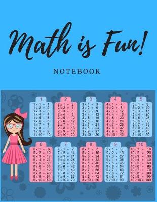 Book cover for Math is Fun! Notebook