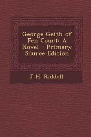 Cover of George Geith of Fen Court