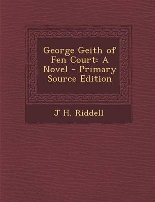 Book cover for George Geith of Fen Court