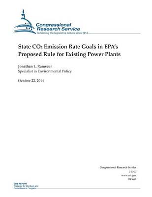 Book cover for State CO2 Emission Rate Goals in EPA's Proposed Rule for Existing Power Plants