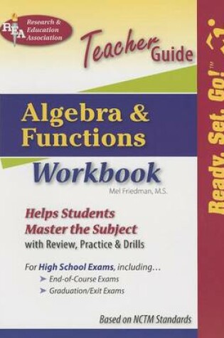 Cover of Algebra & Functions Workbook