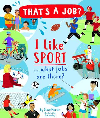 Book cover for I Like Sports… what jobs are there?