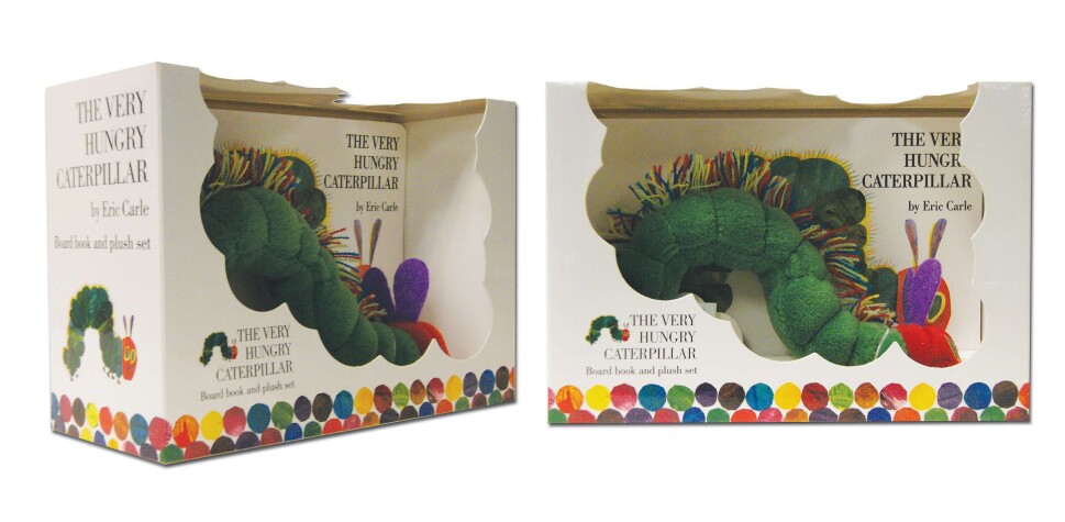Book cover for The Very Hungry Caterpillar Board Book and Plush