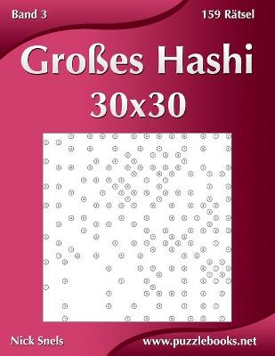 Cover of Großes Hashi 30x30 - Band 3 - 159 Rätsel