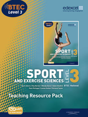Book cover for BTEC Level 3 National Sport and Exercise Sciences Teaching Resource Pack