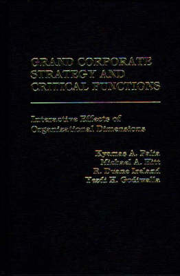 Book cover for Grand Corporate Strategy and Critical Functions