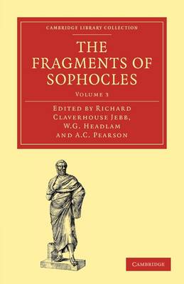 Cover of The Fragments of Sophocles