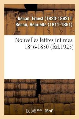 Book cover for Nouvelles Lettres Intimes, 1846-1850