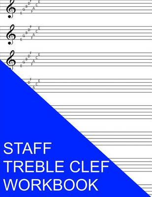 Book cover for Staff Treble Clef Workbook