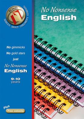 Book cover for Bond No Nonsense English 9-10 Years