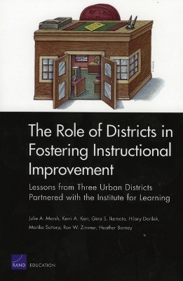 Book cover for The Role of Districts in Fostering Instructional Improvement