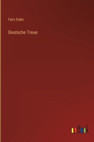 Cover of Deutsche Treue
